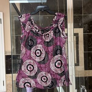 Lucy Brand blouse, size M, worn once like new condition.